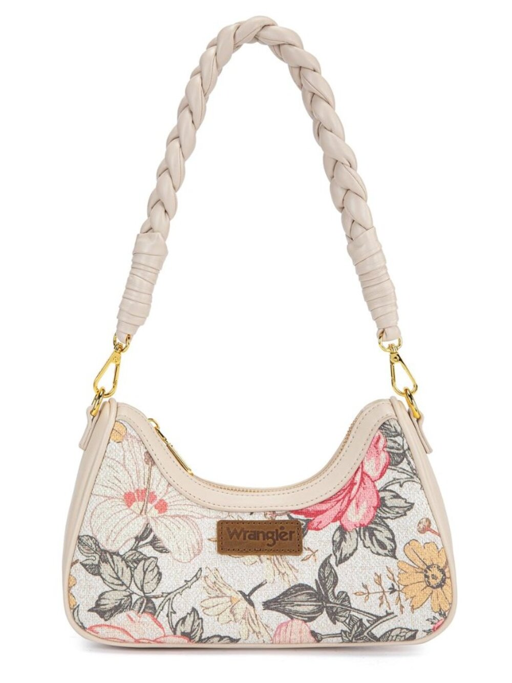 Wrangler Shoulder Purse for Women Floral Hobo Bag Small Cute Handbags